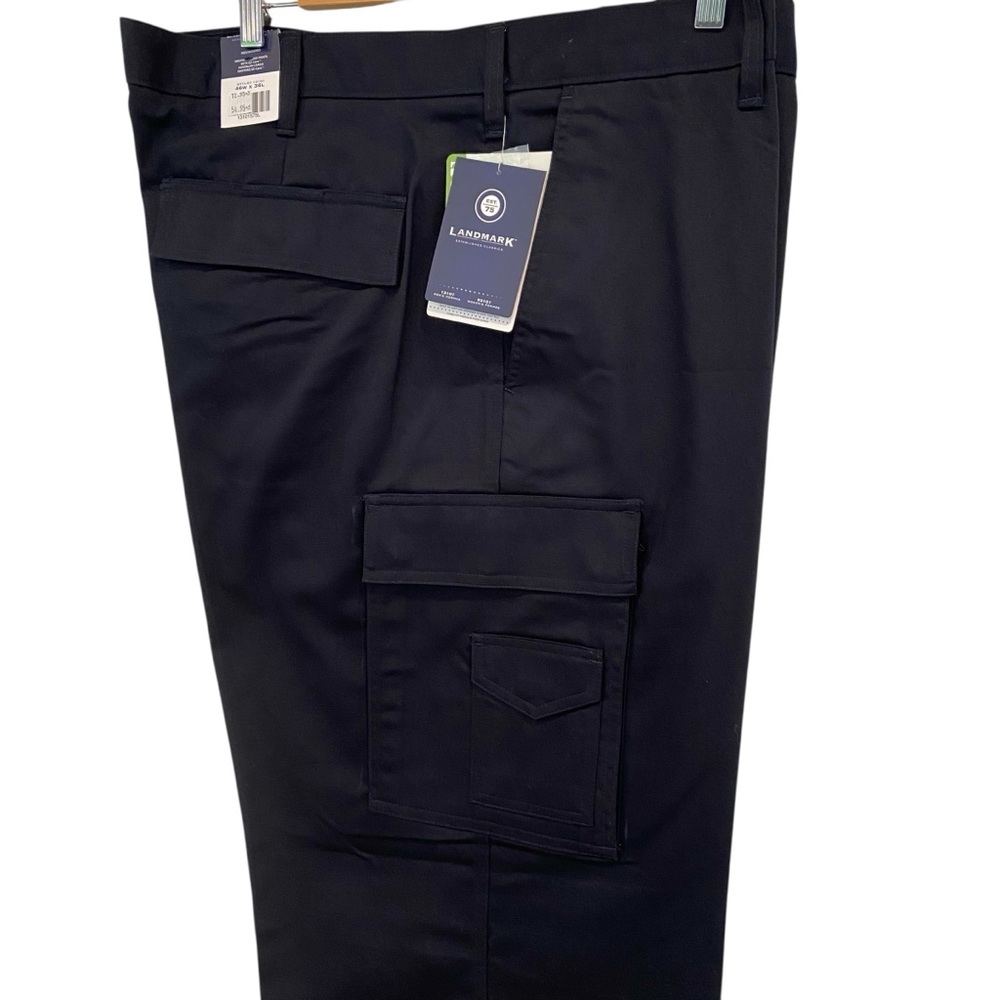 Landmark east 75 Navy blue workwear unisex style 13101 Ez care plus size 46 long